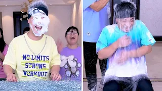 The Most Popular Family Challenges On Tiktok, So Exciting, Pull The Rope! # Funnyfamily# PartyGames