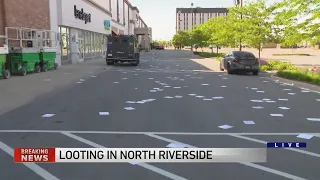 Damage, looting reported in North Riverside