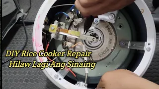 DIY RICE COOKER REPAIR / LAGING HILAW ANG SINAING