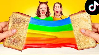 VIRALE TikTok LIFEHACKS GETESTET, OB SIE FUNKTIONIEREN || Coole DIY Essens-Tricks auf 123 GO! FOOD