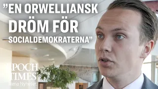 Tobias Andersson (SD): En orwelliansk dröm för Socialdemokraterna
