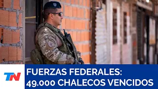 El estado de las fuerzas federales: 49.000 chalecos vencidos, 800 autos rotos y aviones en tierra