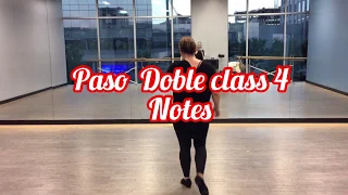 Paso Doble - solo routine - intermediate/adv - class 4