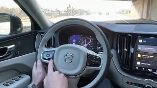 How To Use Adaptive Cruise Control / Pilot Assist on a 2023 Volvo XC60