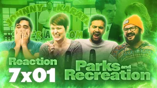 Parks and Recreation - 7x1 2017 - Group Reaction