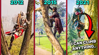 Evolution of Tree Parkour System in Assassin's Creed Games (2007-2021)