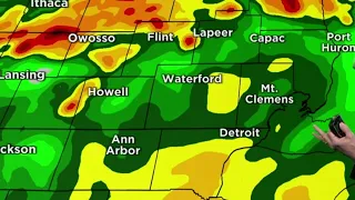 Metro Detroit weather forecast May 25, 2022 -- 4 p.m. Update