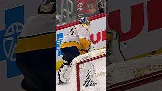 Pekka Rinne Scores Goalie Goal!