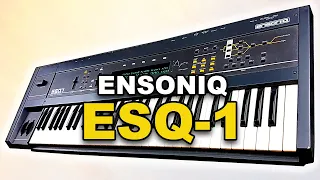 ENSONIQ ESQ-1 - Synth Demo | Sounds, Patches & Presets