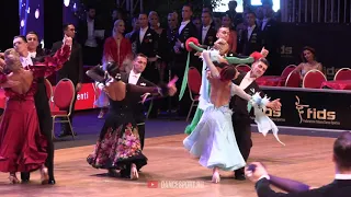 Dmitry Pleshkov - Anastasia Kulbeda RUS | Slow Foxtrot | WDSF GrandSlam Standard - Rimini 2019