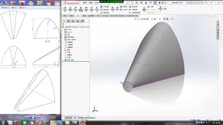 SolidWorks曲面教學(不限版本均適用) 1-6 基礎曲面驗收2(選擇邊線的方式)