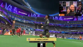 Bateson87 Scores with GK Lafont