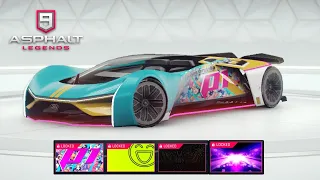 Asphalt 9 Ford Team Fordzilla P1| Customisation Glowing Decals & Nitro Effects | A9 China