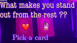 🔮What Makes You Stand Out From the rest ??☺️pick a card reading timestamped 🧐