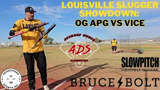 Louisville Slugger Showdown: OG APG vs Vice | Average Dudes Slowpitch Softball Bat Review