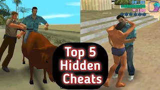 Gta Vice City | Top 5 | Hidden Cheats Code | Pc Secret Cheats New 2022 | Tony Bhai - @SHAHGOLD