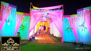 Wedding tent decoration by @sagartent #tentdecoration #weddingdecorationideas#pandaldecoration