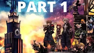 KINGDOM HEARTS 3 PS4 Walkthrough Part 1 - INTRO | 1080P Full HD 60 FPS KH3 Gameplay | No Commentary