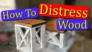 How to Distress Wood