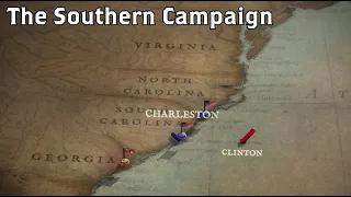 The Revolutionary War in the South: Animated Battle Map