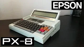 Epson PX-8. Самый. Древний. Ноутбук. В моей коллекции.