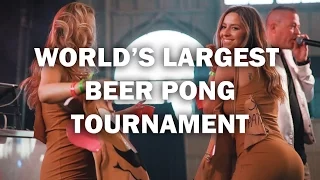 The World's Largest Beer Pong Tournament