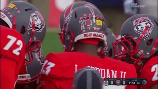 NCAAF 2017 Utah State at New Mexico 1st Quarter