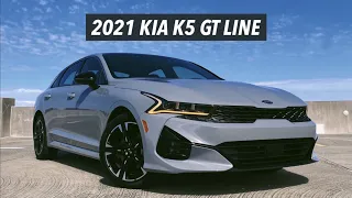 2021 Kia K5 GT Line Review - The new OPTIMA