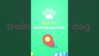 Train your dog at home with Dogo App!