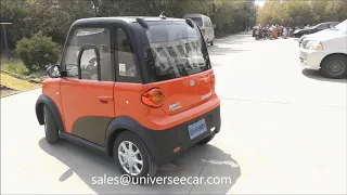 JY mini sedan electric car for 2 or 4 passengers