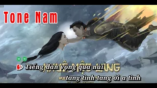 KARAOKE OFFICIAL | KHUÊ MỘC LANG - HƯƠNG LY X JOMBIE (TONE NAM)