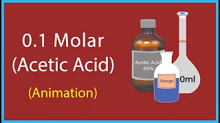 0.1 molar acetic acid | acetic acid 0.1 molar | 0.1 m acetic acid