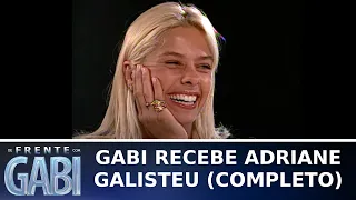 De Frente com Gabi - Adriane Galisteu (10/05/1998) | SBT Vídeos