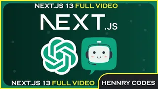 Full Stack ChatGpt Clone tutorial from scratch with Next JS 13, OpenAi Authentication| IN FULL VIDEO