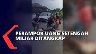 Detik-detik Penangkapan Perampok Uang Setengah Miliar di Semarang Jaringan Lampung