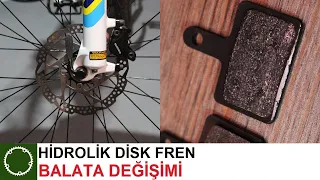 HİDROLİK DİSK FREN BALATA DEĞİŞİMİ