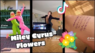 Best FLOWERS by Miley Cyrus TikTok Trend Compilation! 💐