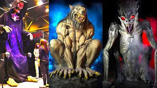 Giant Halloween Animatronics Compilation by Distortions Unlimited