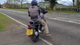 2010 MOTO GUZZI 750 ie NEVADA CLASSIC TEST RIDE.