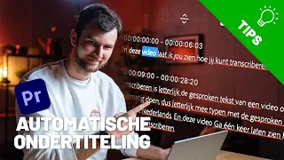 ONDERTITELING was nog nooit zo MAKKELIJK! Transcripties in Adobe Premiere Pro! | Tutorial Tuesday