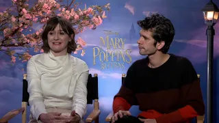 Mary Poppins Returns || Emily Mortimer & Ben Whishaw Generic Interviews || #SocialNews.XYZ