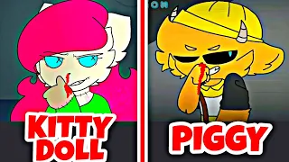 WANNA PLAY MEME (KITTY DOLL × PIGGY) (Kitty Channel Afnan × Fex Animation) With Flipaclip