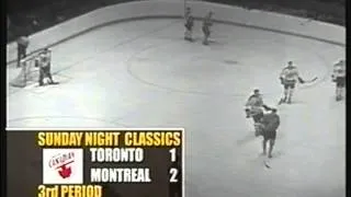 1960 NHL , Stanly Cup Final, 2 game, Montreal Canadiens- Toronto Maple Leafs (4)