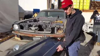 Aftermarket doors Sandra's 1965 Mustang 2+2 Fastback - Day 65 Part 1