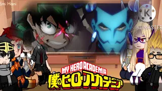 Mha pro heroes react to Deku vs Flect Turn | Emi - chan