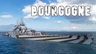 World of WarShips Bourgogne - 5 Kills 254K Damage