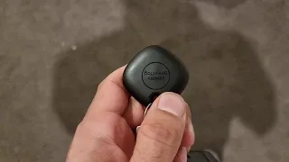 Samsung smart tag noise. double click not ringing phone.