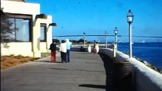 1970's Seaport Village Downtown San Diego 1970's Castro Family Vintage Home Footage Video