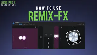 How I Use The REMIX-FX Plugin In Logic Pro X (AMAZING TOOL!)