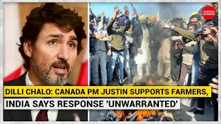 Dilli Chalo: Canada PM Justin Trudeau supports farmers, India says response 'unwarranted'